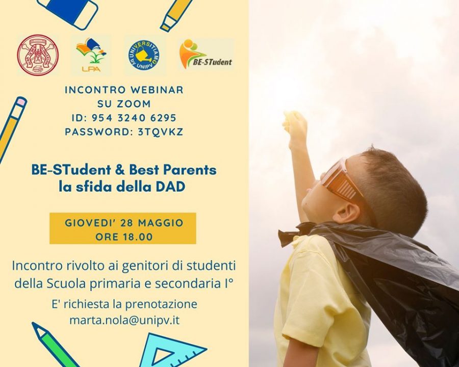 Webinar BE-STudent & Best Parents